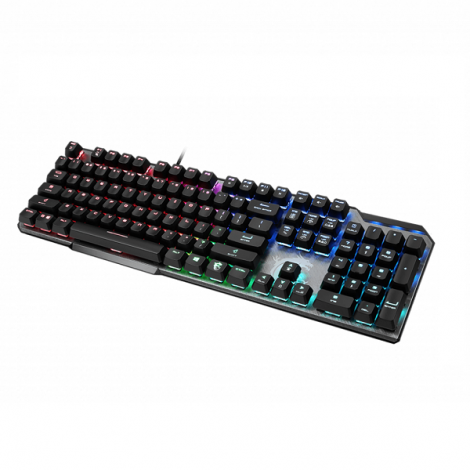 Bàn phím cơ gaming có dây MSI Vigor GK50 Elite LL US, Kailh Blue Switch (màu đen)