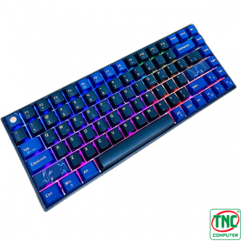 Bàn phím cơ Gaming không dây Newmen GM840 Pro (Trăng & Mây) KailhBox Red Axis Switch