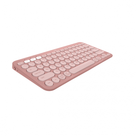 Bàn phím không dây Logitech Pebble Keys 2 K380S màu hồng