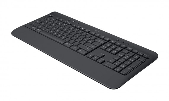 Bàn phím Logitech K650 Signature Wireless/Bluetooth/Đen (Graphite)