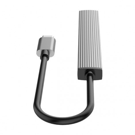 Bộ chia Type C ra 4 cổng USB 3.0 và 2.0 Orico AH-13-GY-BP