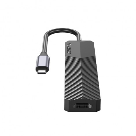 Bộ chia USB-C Hub 6 in 1, Đen, ORICO MDK-6P-BK