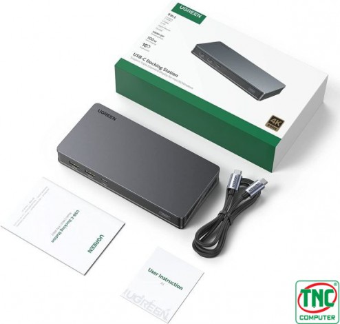 Bộ chuyển đổi đa năng Docking USB-C 9 trong 1 Ugreen 90912