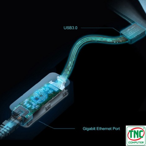 Cáp chuyển đổi USB 3.0 sang LAN RJ45 Gigabit Tplink UE306