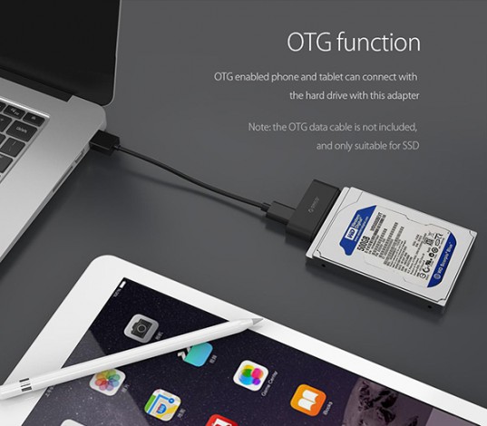 Cáp chuyển đổi USB 3.0 sang SATA 3 Orico 20UTS-BK