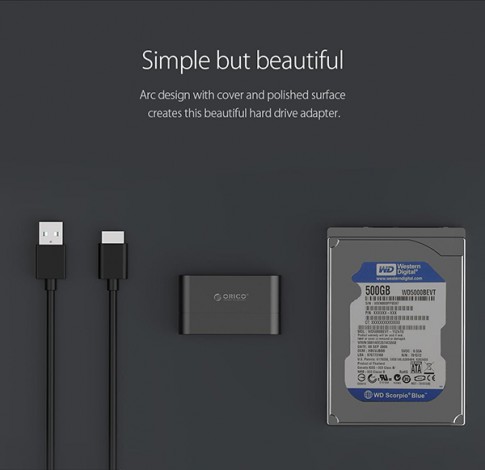 Cáp chuyển đổi USB 3.0 sang SATA 3 Orico 20UTS-BK