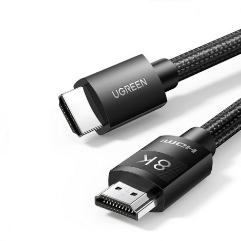 Cáp HDMI 2.1 8K60Hz dài 0.5m Ugreen 40493 HD150, hỗ trợ eARC HDR 48Gbps