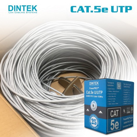 Cáp mạng DINTEK Cat5 UTP 305m (1101-03029)