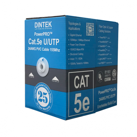 Cáp mạng DINTEK Cat5e UTP 305m (1101-03029)