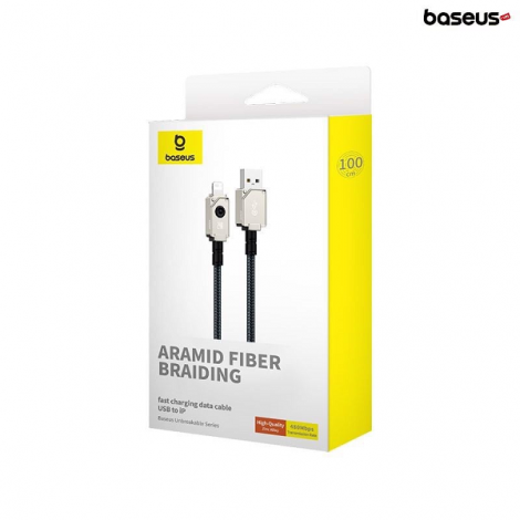 Cáp sạc nhanh USB to Lightning dài 2m Baseus P10355802221-01