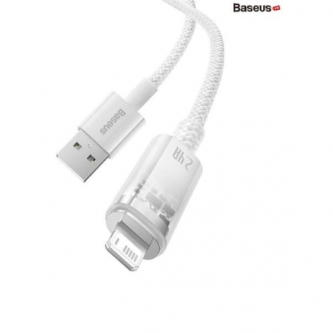 Cáp sạc nhanh tự ngắt USB to Lightning dài 2m Baseus CATS010102