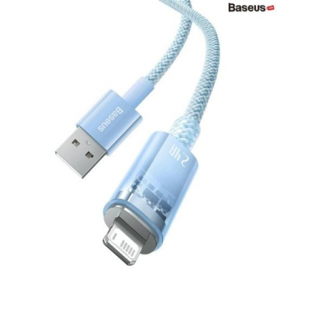 Cáp sạc nhanh tự ngắt USB to Lightning dài 2m Baseus CATS010103