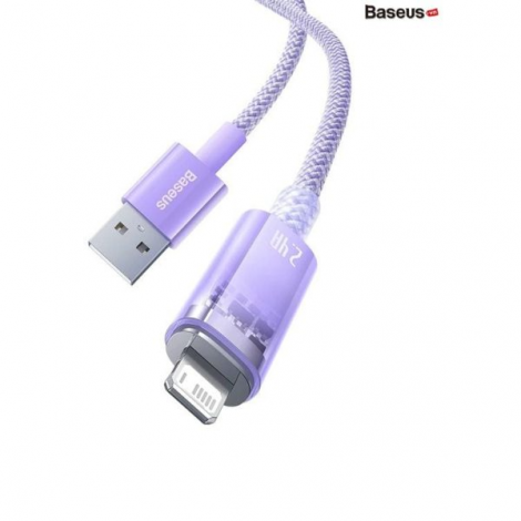 Cáp sạc nhanh tự ngắt USB to Lightning dài 2m Baseus CATS010105