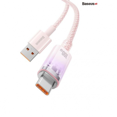 Cáp sạc nhanh USB to Type C 100w dài 2m Baseus CATS010504