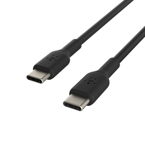 Cáp sạc nhanh USB TypeC sang TypeC 60w dài 1m Belkin CAB003bt1MBK (màu đen)