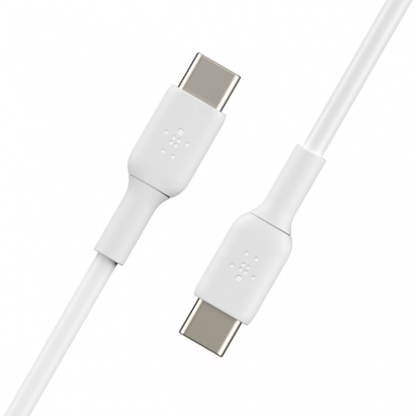 Cáp sạc nhanh USB TypeC sang TypeC 60w dài 1m Belkin CAB003bt1MWH (màu trắng)