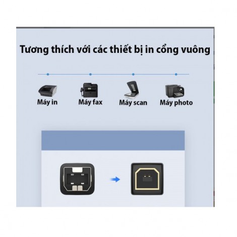 Cáp USB máy in Ugreen 10327 dài 2m