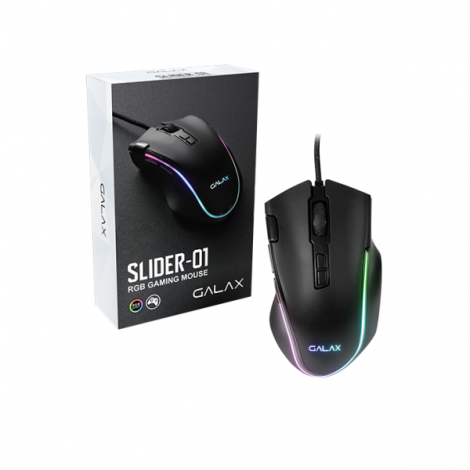 Chuột Gaming có dây Galax Slider-01 RGB MGS01IA18RG2B0