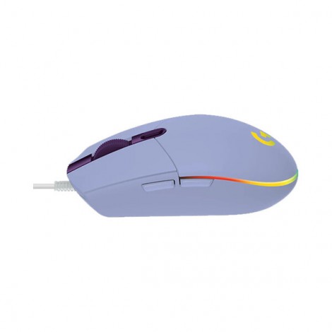 Chuột Gaming có dây Logitech G203 Màu Tím Lilac (910-005853)