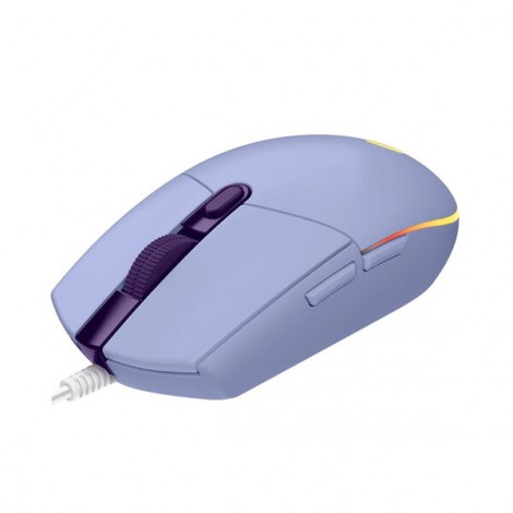 Chuột Gaming có dây Logitech G203 Màu Tím Lilac (910-005853)