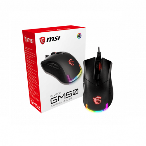 Chuột gaming có dây MSI Clutch GM50 (màu đen)