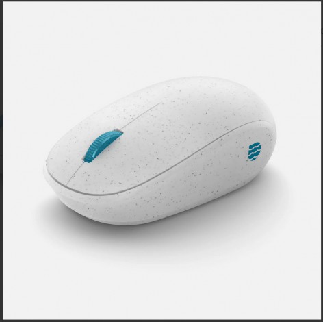 Chuột Microsoft Bluetooth Ocean Plastic (màu xám trắng)-I38-00005