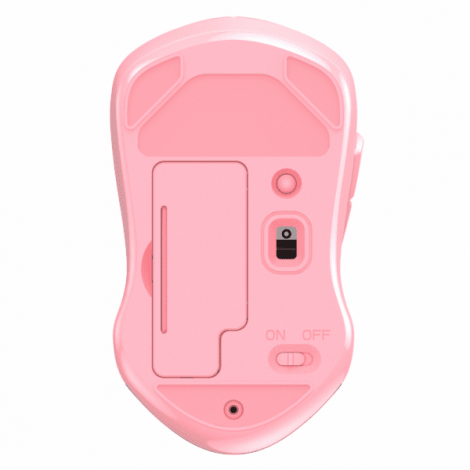 Chuột văn phòng không dây Silent DAREU LM115B màu hồng