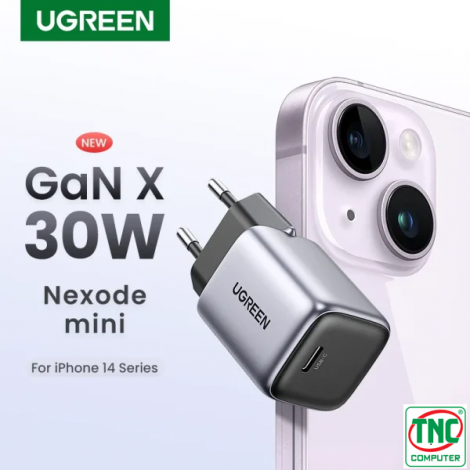 Củ sạc nhanh Nexode GaN II 30W USB-C Ugreen 90901