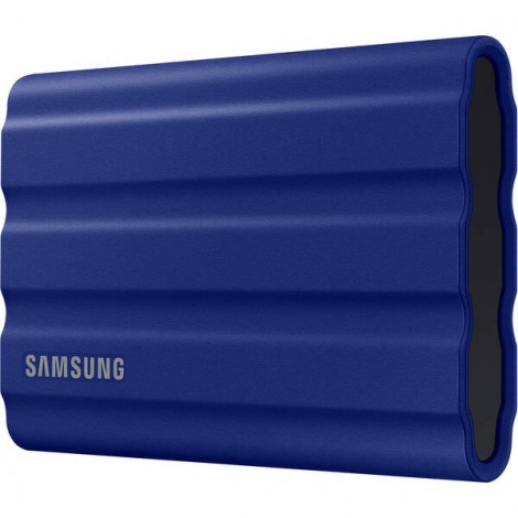 Ổ cứng gắn ngoài Samsung SSD T7 1TB Shield màu xanh MU-PE1T0R/WW