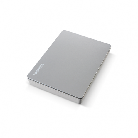 Ổ cứng gắn ngoài HDD Toshiba 2.5 inch Canvio Flex 1TB Silver HDTX110ASCAA