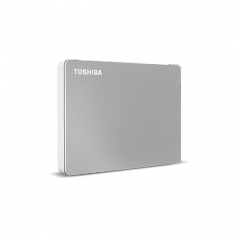 Ổ cứng gắn ngoài HDD Toshiba 2.5 inch Canvio Flex 1TB Silver HDTX110ASCAA