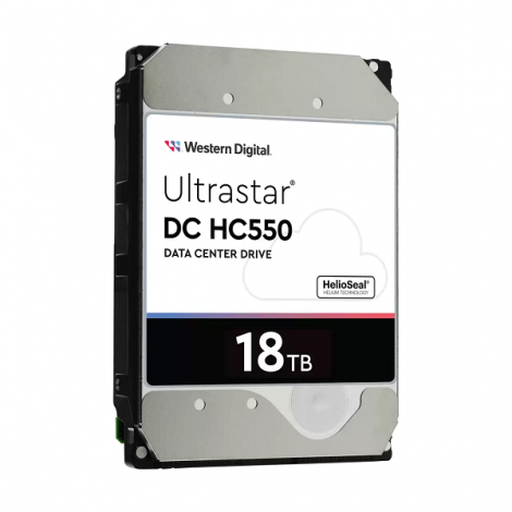 Ổ cứng HDD 18TB Western Digital Enterprise Ultrastar HC550 WUH721818ALE6L4