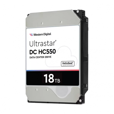 Ổ cứng HDD 18TB Western Digital Enterprise Ultrastar HC550 WUH721818ALE6L4