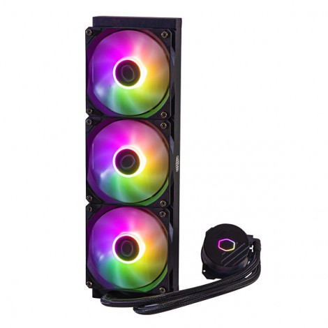 Tản nhiệt nước CPU 3 Fan Cooler Master 360L CORE ARGB