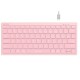 Bàn phím Bluetooth Slim A4 Tech FBX51C màu Hồng