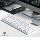 Bàn phím cơ có dây FL-Esports MK104 Pro White Outemu Switch