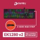 Bàn phím cơ Gaming có dây DAREU EK1280 V2 RGB