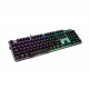 Bàn phím cơ gaming có dây MSI Vigor GK50 Elite BW US, Kailh Box White Switch (màu đen)