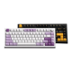 Bàn phím cơ Gaming không dây FL-Esports GP75 CPM White Body Taro Purple, Kailh Box Red Switch