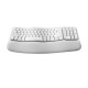 Bàn phím công thái học không dây Logitech Wave Keys Ergonomic Off-White (màu trắng)