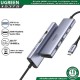 Bộ chuyển 9 in 1 Type-C to HDMI + Lan + USB 3.0 + SD/TF + PD Type-C 100W + Type C data Ugreen 15375