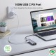 Bộ chuyển đổi đa năng USB Type C 7 in 1 Ugreen 90568