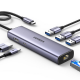 Bộ chuyển đổi USB-C đa năng 6 in 1 Ugreen 15598, HDMI 4K@30Hz + 3x USB 3.0 + Lan 1Gbps + PD100W