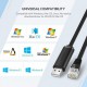 Cáp Lập Trình Console USB To RJ45 FTDI Ugreen 50773 Dài 1,5m