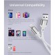 Cáp USB-A to Lightning INNOSTYLE PowerFlex MFI 1.5m 12W IAL150ALSV màu bạc