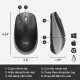 Chuột văn phòng không dây Logitech M191