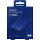 Ổ cứng gắn ngoài Samsung SSD T7 1TB Shield màu xanh MU-PE1T0R/WW