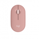 Chuột không dây Logitech Pebble Mouse 2 Silent M350S màu hồng