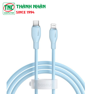 Cáp sạc nhanh USB TypeC to Lightning 20W Baseus Pudding Series Fast Charging dài 1.2m P10355701311-00