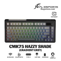 Bàn phím cơ FL-Esports CMK75 OEM keycap Hazy Shade (Gradient Grey)